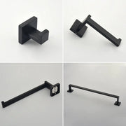 Bathroom Hardware Set, 5-Piece Stainless Steel Bathroom Towel Rack Set Wall Mounted Matte Black Towel Bar Bathroom Accessories Kit bathroom-hardware-set-5-piece-stainless-steel-bathroom-towel-rack-set-wall-mounted-matte-black-towel-bar-bathroom-accessories-kit 