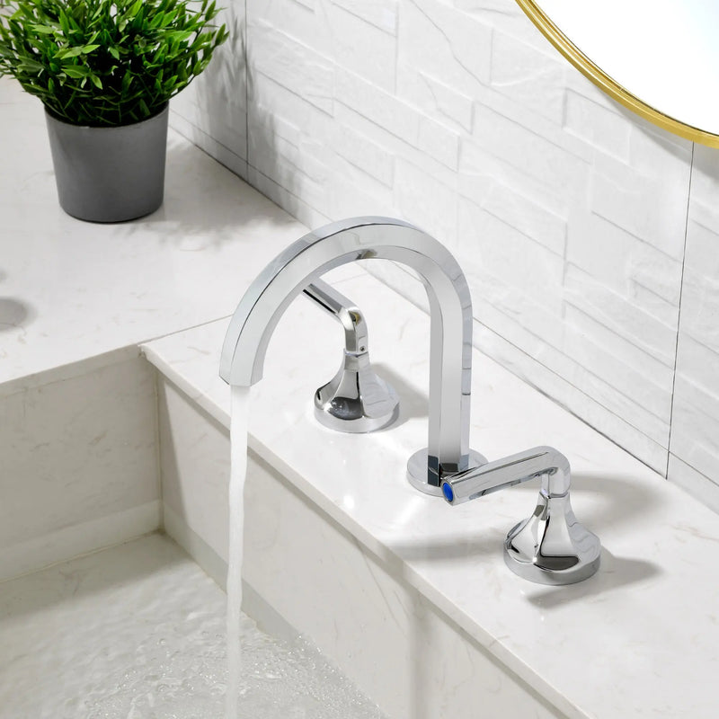 Bathroom Sink Faucet 3 Holes Widespread 8 Inch Lavatory Faucets bathroom-sink-faucet-3-holes-widespread-8-inch-lavatory-faucets-with-360-swivel-1 