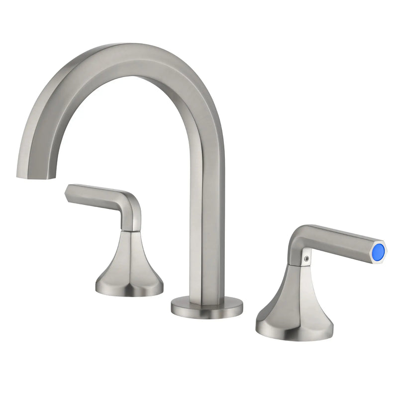 Bathroom Sink Faucet 3 Holes Widespread 8 Inch Lavatory Faucets with Hot and Cold Water Mixer bathroom-sink-faucet-3-holes-widespread-8-inch-lavatory-faucets-with-hot-and-cold-water-mixer 