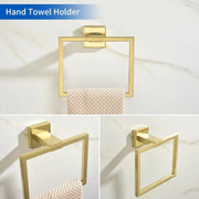 Bathroom Towel Bar Sets 4-Piece Bathroom Hardware Set Stainless Steel Bath Accessories Kit Wall Mounted wall-mounted-towel-bar-set 