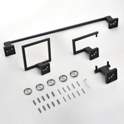 Bathroom Towel Bar Sets 4-Piece Bathroom Hardware Set Stainless Steel Bath Accessories Kit Wall Mounted wall-mounted-towel-bar-set 