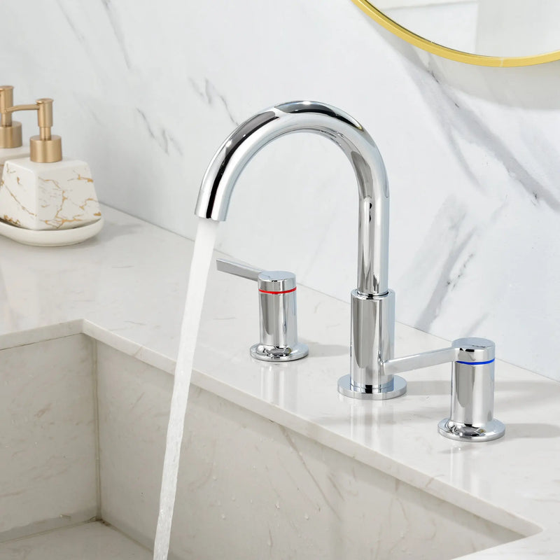 Bathroom Vanity Sink Faucet 3 Holes, Mordern 2 Handle 8 Inch Widespread Bathroom Lavatory bathroom-vanity-sink-faucet-3-holes-mordern-2-handle-8-inch-widespread-bathroom-lavatory 