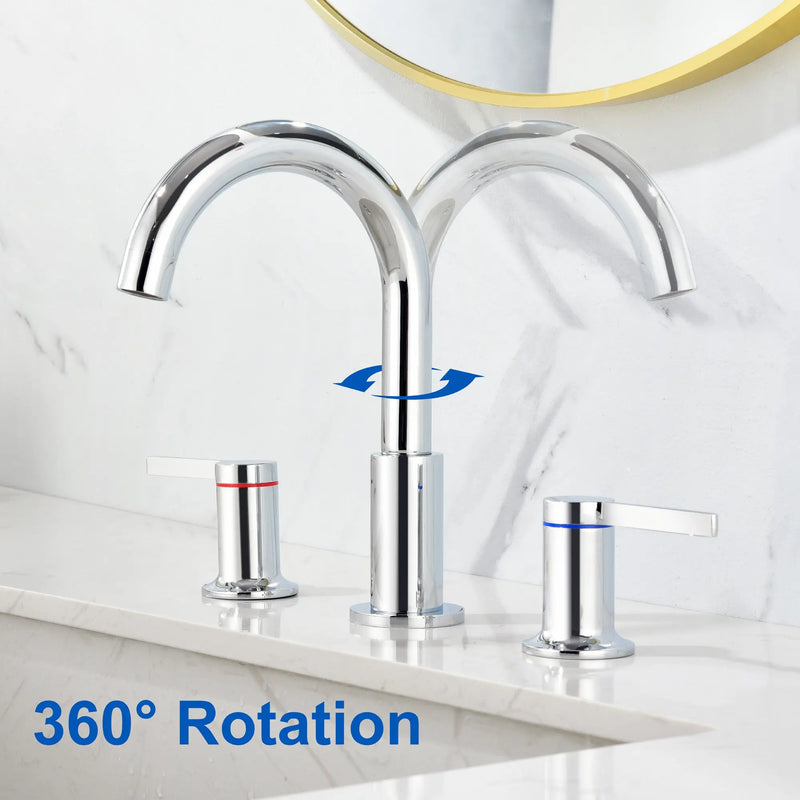 Bathroom Vanity Sink Faucet 3 Holes, Mordern 2 Handle 8 Inch Widespread Bathroom Lavatory bathroom-vanity-sink-faucet-3-holes-mordern-2-handle-8-inch-widespread-bathroom-lavatory 