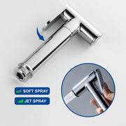 Bidet Sprayer for Toilet, Brass Handheld Sprayer Attachment with hose for Feminine Wash, Baby Diaper Cloth Washer and Shower Sprayer for Pet, Wall or Toilet Mount bidet-sprayer 