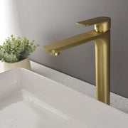 Brass Bathroom Faucet, Single Handle One Hole Matte Black Bathroom Sink Faucet brass-bathroom-faucet-single-handle-one-hole-matte-black-bathroom-sink-faucet-2621b 