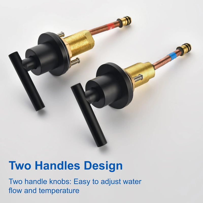 Brass Widespread Bathroom Faucet Two Handle Three Hole Vanity Sink Faucet shamanda-3-hole-widespread-faucet-brushed-gold 
