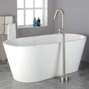 CUPC Freestanding Tub Filler Bathtub Faucet 360-Degree Rotating Floor Mounted Faucets in matte black, brushed nickel, brushed gold, brushed gun grey freestanding-tub-filler-bathtub-faucet-black-floor-mounted-faucets 