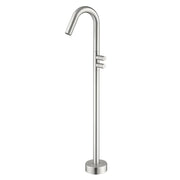 CUPC Freestanding Tub Filler Bathtub Faucet 360-Degree Rotating Floor Mounted Faucets in matte black, brushed nickel, brushed gold, brushed gun grey freestanding-tub-filler-bathtub-faucet-black-floor-mounted-faucets 