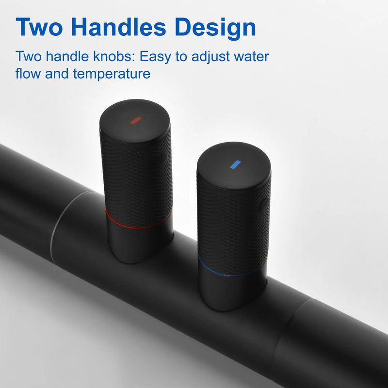 CUPC Freestanding Tub Filler Bathtub Faucet 360-Degree Rotating Floor Mounted Faucets in matte black, brushed nickel, brushed gold, brushed gun grey freestanding-tub-filler-bathtub-faucet-black-floor-mounted-faucets 