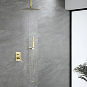 Ceiling Mount Shower System, 10-Inch Bathroom Luxury Rain Mixer Shower with high pressure handheld shower ceiling-mount-shower-system-10-inch-bathroom-luxury-rain-mixer-shower 