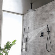 Ceiling Mount Shower System, 10-Inch Bathroom Luxury Rain Mixer Shower with high pressure handheld shower ceiling-mount-shower-system-10-inch-bathroom-luxury-rain-mixer-shower 