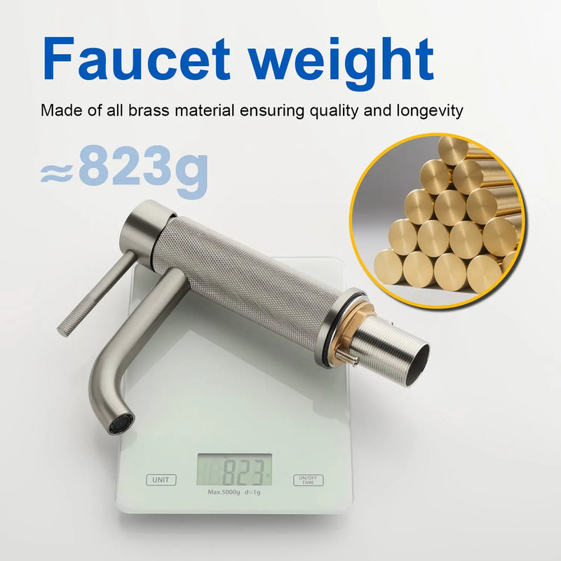 Deck-Mounted Single Handle Lavatory Faucet One Hole Faucet Bathroom with Pop Up Drain In Matte Black, Chrome, Brushed Nickel, Brushed Gold deck-mounted-single-handle-lavatory-faucet-one-hole-faucet-bathroom-with-pop-up-drain-in-matte-black-chrome-brushed-nickel-brushed-gold 