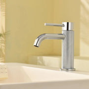Deck-Mounted Single Handle Lavatory Faucet One Hole Faucet Bathroom with Pop Up Drain In Matte Black, Chrome, Brushed Nickel, Brushed Gold deck-mounted-single-handle-lavatory-faucet-one-hole-faucet-bathroom-with-pop-up-drain-in-matte-black-chrome-brushed-nickel-brushed-gold 