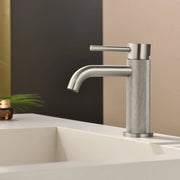 Deck-Mounted Single Handle Lavatory Faucet One Hole Faucet Bathroom with Pop Up Drain In Matte Black, Chrome, Brushed Nickel, Brushed Gold deck-mounted-single-handle-lavatory-faucet-one-hole-faucet-bathroom-with-pop-up-drain-in-matte-black-chrome-brushed-nickel-brushed-gold 