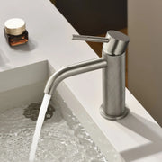 Deck-Mounted Single Handle Lavatory Faucet One Hole Faucet Bathroom with Pop Up Drain In Matte Black, Chrome, Brushed Nickel, Brushed Gold deck-mounted-single-handle-lavatory-faucet-one-hole-faucet-bathroom-with-pop-up-drain-in-matte-black-chrome-brushed-nickel-brushed-gold 