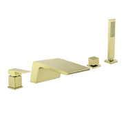 Deck Mount Roman Tub Faucet with Sprayer Waterfall Tub Filler with Hand Shower, Single Handle Bathtub Faucet Set with Handheld Shower Head, Valve and Trim Included deck-mount-roman-tub-faucet-with-sprayer-waterfall-tub-filler-with-hand-shower-single-handle-bathtub-faucet-set-with-handheld-shower-head-valve-and-trim-included 