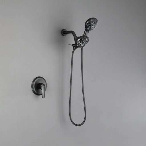 Dual-Function Shower Faucet Set with Valve Bathroom High Pressure 5-Setting Dual 2 in 1 Shower System with Handheld Showerhead dual-function-shower-faucet-set-with-valve-bathroom-high-pressure-35-setting-dual-2-in-1-shower-system-with-handheld-showerhead-3-way-water-diverter-shower 