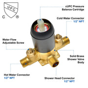 Dual-Function Shower Faucet Set with Valve Bathroom High Pressure 5-Setting Dual 2 in 1 Shower System with Handheld Showerhead dual-function-shower-faucet-set-with-valve-bathroom-high-pressure-35-setting-dual-2-in-1-shower-system-with-handheld-showerhead-3-way-water-diverter-shower 