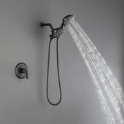 Dual-Function Shower Faucet Set with Valve Bathroom High Pressure 5-Setting Dual 2 in 1 Shower System with Handheld Showerhead dual-function-shower-faucet-set-with-valve-bathroom-high-pressure-35-setting-dual-2-in-1-shower-system-with-handheld-showerhead-3-way-water-diverter-shower 