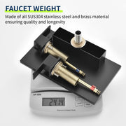 Dual Lever Bathroom Basin Tap Hot and Cold Water Square Widespread Waterfall 3-Hole Roman Tub Faucet Trim dual-lever-3-hole-hot-and-cold-water-square-bathroom-basin-tap-widespread-waterfall-bathroom-faucet 