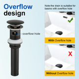 3 Piece Bathroom Sink Faucet Deck Mount Brass 2 Handle 8 In. Widespread Wash Basin Faucet with Popup Drain