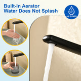 Two-Hole Wall Mount Faucet Vanity Brass Single Lever Washbasin Faucet with Hot Cold Water Mixer for Hotel Bathroom