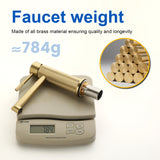 One hole basin faucet mixer with drain pop up single-lever lavatory sink faucet with aerator, 1.2GPM