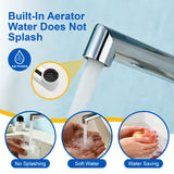 One hole basin faucet mixer with drain pop up single-lever lavatory sink faucet with aerator, 1.2GPM