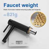 One hole basin faucet mixer with drain pop up single-lever lavatory sink faucet with aerator, 1.2GPM