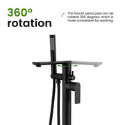Freestanding Bathtub Faucet Tub Filler Black Floor Mount Brass Single Handle Bathroom Faucets with Hand Shower freestanding-bathtub-faucet-tub-filler-black-floor-mount-brass-single-handle-bathroom-faucets-with-hand-shower 