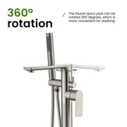 Freestanding Bathtub Faucet Tub Filler Black Floor Mount Brass Single Handle Bathroom Faucets with Hand Shower freestanding-bathtub-faucet-tub-filler-black-floor-mount-brass-single-handle-bathroom-faucets-with-hand-shower 