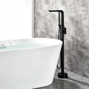 Freestanding Bathtub Faucet with Handheld Shower Floor Mounted  