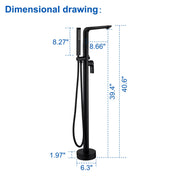 Freestanding Bathtub Faucet with Handheld Shower freestanding-bathtub-faucet-with-handheld-shower 