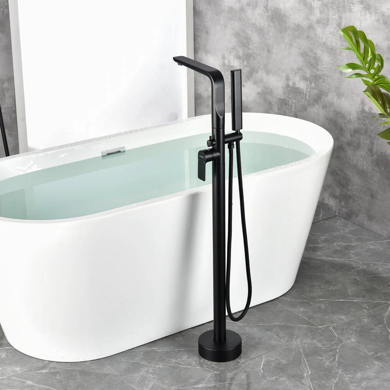 Freestanding Bathtub Faucet with Handheld Shower freestanding-bathtub-faucet-with-handheld-shower 