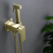 Handheld Bidet Sprayer for Toilet, Brass Baby Cloth Diaper Sprayer Kit with Hose Brass Valve handheld-bidet-sprayer-stainless-steel-brushed-gold 