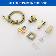Handheld Bidet Sprayer for Toilet, Brass Baby Cloth Diaper Sprayer Kit with Hose Brass Valve handheld-bidet-sprayer-stainless-steel-brushed-gold 