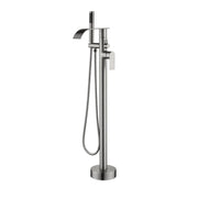 High-flow freestanding tub faucet with hand shower in Brushed Gold | Brushed Nickel | Matte Black high-flow-freestanding-tub-faucet-with-hand-shower-in-brushed-gold-brushed-nickel-matte-black 
