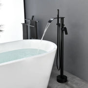 High-flow freestanding tub faucet with hand shower in Brushed Gold | Brushed Nickel | Matte Black high-flow-freestanding-tub-faucet-with-hand-shower-in-brushed-gold-brushed-nickel-matte-black 