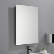 LED Bathroom Mirror 24"*32" Lighted Vanity Makeup Mirror with Front Light, Wall Mounted Dimmable Mirrors with Anti-Fog, Memory Function (Horizontal/Vertical) led 