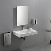LED Bathroom Mirror 24"*32" Lighted Vanity Makeup Mirror with Front Light, Wall Mounted Dimmable Mirrors with Anti-Fog, Memory Function (Horizontal/Vertical) led 