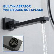 Luxury Tub Shower Faucet Combo Set with Rough-in Valve, Wall Mounted 10inch Shower System with Tub Spout Bathroom Shower Fixture Shower Valve and Trim Kit luxury-tub-shower-faucet-combo-set-with-rough-in-valve-wall-mounted-shower-system-with-tub-spout-bathroom-shower-fixture-shower-valve-and-trim-kit 
