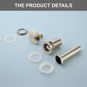 SHAMANDA Brass Bathroom Sink Drain, Vessel Vanity Sink Pop Up Drain Stopper with Overflow Lavatory Drain Assembly shamanda-brass-bathroom-sink-drain-vessel-vanity-sink-pop-up-drain-stopper-with-overflow-lavatory-drain-assembly 