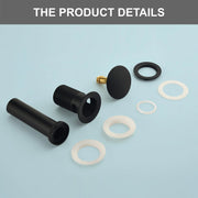 SHAMANDA Brass Bathroom Sink Drain, Vessel Vanity Sink Pop Up Drain Stopper with Overflow Lavatory Drain Assembly shamanda-brass-bathroom-sink-drain-vessel-vanity-sink-pop-up-drain-stopper-with-overflow-lavatory-drain-assembly 