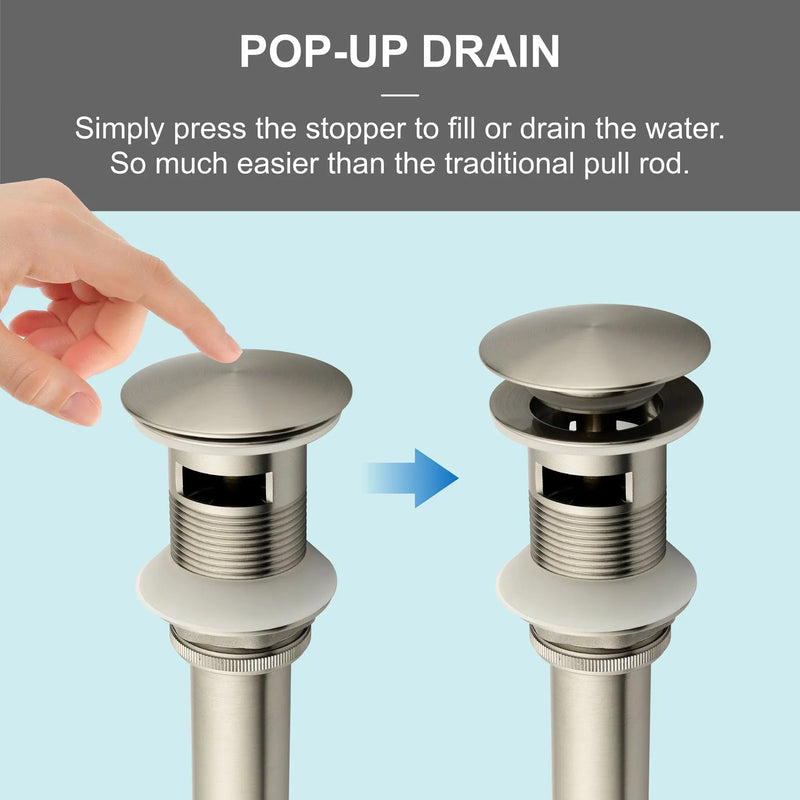 SHAMANDA Brass Bathroom Sink Drain, Vessel Vanity Sink Pop Up Drain Stopper with Overflow Lavatory Drain Assembly shamanda-brass-bathroom-sink-drain-vessel-vanity-sink-pop-up-drain-stopper-with-overflow-lavatory-drain-assembly 