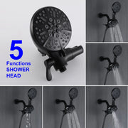 SHAMANDA Shower System Combo Set High Pressure 5-Function Dual 2 in 1 Shower Faucet shamanda-shower-system-with-handheld-showerhead-rain-shower-combo-set-high-pressure-35-function-dual-2-in-1-shower-faucet 