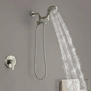 SHAMANDA Shower System Combo Set High Pressure 5-Function Dual 2 in 1 Shower Faucet shamanda-shower-system-with-handheld-showerhead-rain-shower-combo-set-high-pressure-35-function-dual-2-in-1-shower-faucet Brushed Nickel