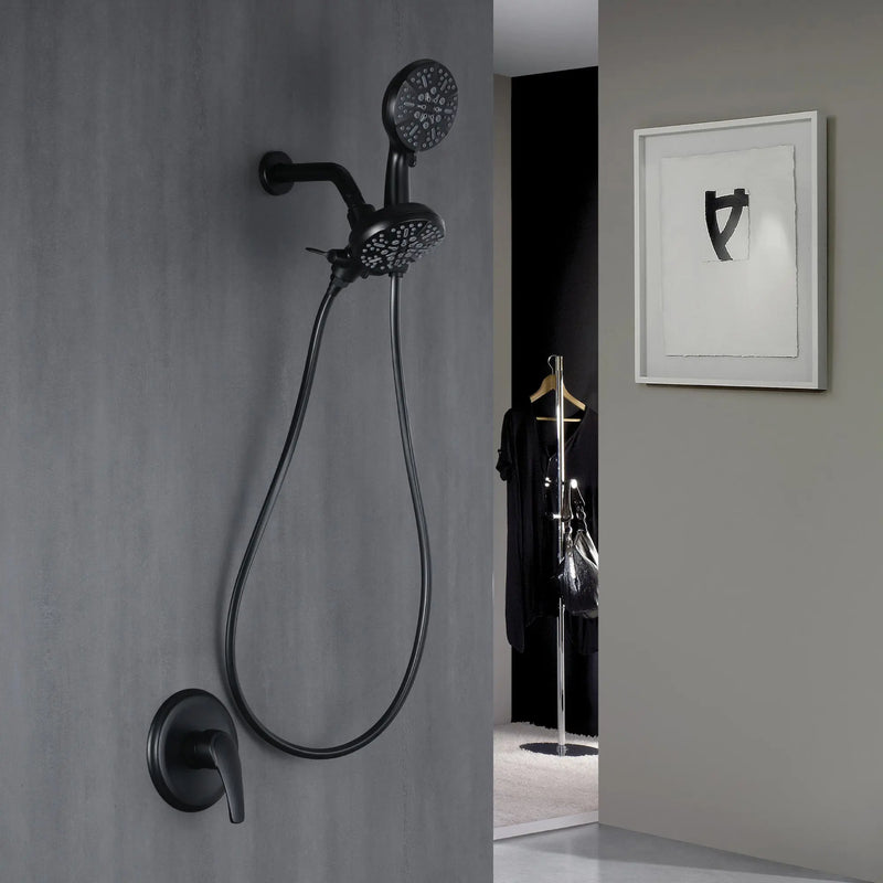 SHAMANDA Shower System Combo Set High Pressure 5-Function Dual 2 in 1 Shower Faucet shamanda-shower-system-with-handheld-showerhead-rain-shower-combo-set-high-pressure-35-function-dual-2-in-1-shower-faucet 