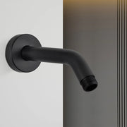 Shower Arm with Flange 6 Inches Wall Mount Replacement Angle Shower Head Arm Wall-Mounted For Fixed Shower Head & Handheld Showerhead shower-arm-with-flange-6-inches-wall-mount-replacement-angle-shower-head-arm-wall-mounted-for-fixed-shower-head-handheld-showerhead Matte Black / Stainless Steel SUS304