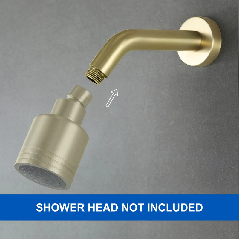 Shower Arm with Flange 6 Inches Wall Mount Replacement Angle Shower Head Arm Wall-Mounted For Fixed Shower Head & Handheld Showerhead shower-arm-with-flange-6-inches-wall-mount-replacement-angle-shower-head-arm-wall-mounted-for-fixed-shower-head-handheld-showerhead 