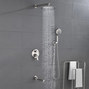 Shower Faucet Set with Tub Spout Luxury Tub Shower Faucet Combo Set with 10 inches Shower Head and 7-mode Handheld Shower Bathroom Shower Valve Trim Kit Shower Fixture shower-faucet-set-with-tub-spout-luxury-tub-shower-faucet-combo-set-with-9-inches-shower-head-and-handheld-shower-bathroom-shower-valve-trim-kit-shower-fixture-1 